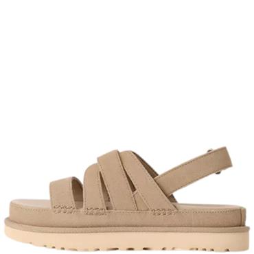 UGG WOMENS ANKLE STRAP SANDAL - MUSTARD SEED